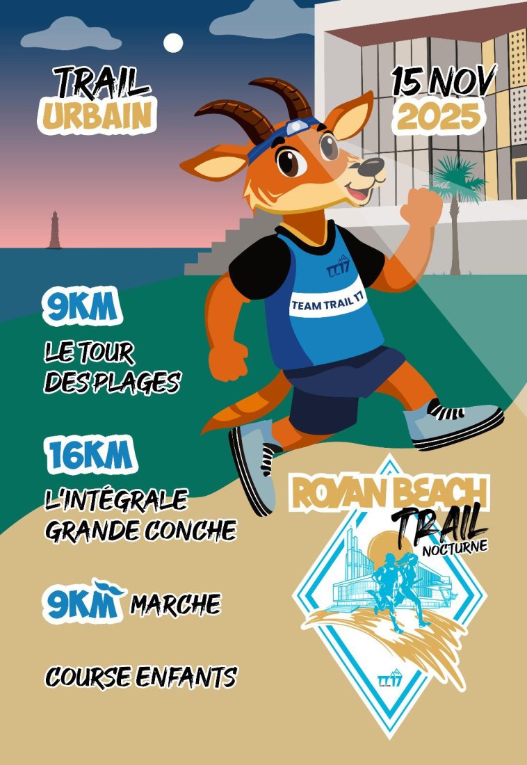 15/11/25 - Trail Urbain de Royan - Résultats