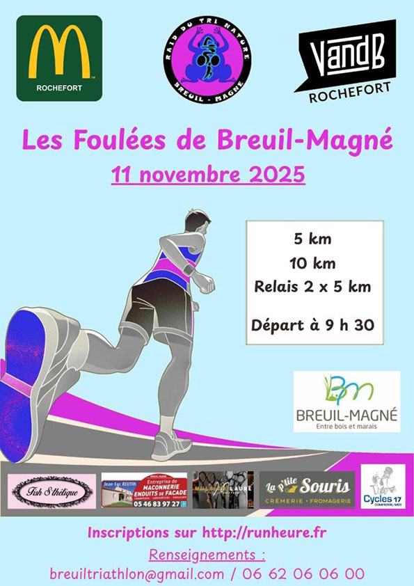 11/11/25 - Course - Les Foulées du Breuil Magné
